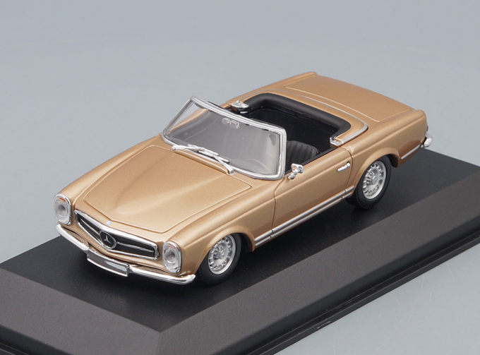 MERCEDES-BENZ 230SL (1965), gold metallic