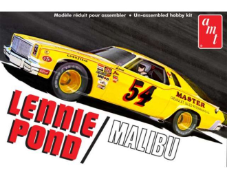 Сборная модель Lennie Pond Chevrolet Malibu Stock Car, plastic modelkit 1974