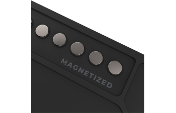 Силиконовый коврик черного цвета / Silicone tablecloth black