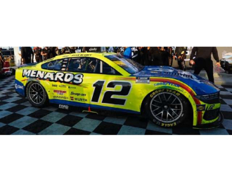 Ford Mustang #12 Ryan Blaney *Menards Dutch Boy*, yellow/blue 2025