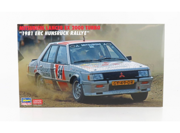 Сборная модель MITSUBISHI Lancer Ex 2000 Turbo №34 Rally Erc Hunsruck 1981 A.jetten - J.meester