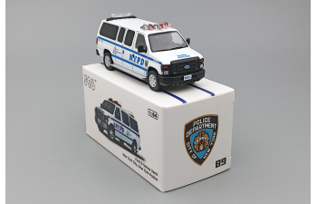 FORD E-350 Super Duty Van "New York Police Dept.", white
