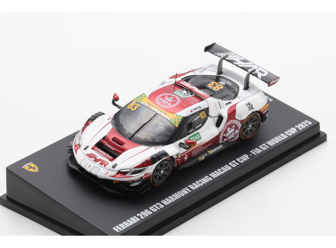 FERRARI 296 gt3 3.0l Twin Turbo v6 Team Harmony Racing №83 Macau GP Fia GT World Cup (2025) Yifei Ye