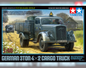 Сборная модель Немецкий автомобиль 3ton 4x2 Cargo Truck