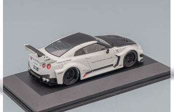 NISSAN GT-R (R35) Liberty Walk Body Kit, white flatblack