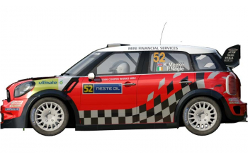 Сборная модель MINI Countryman WRC (подарочный набор)