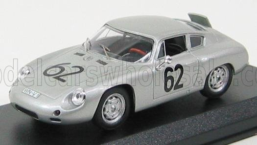 PORSCHE 1600gs Abarth N 62 Targa Florio 1963 Koch - Von Schroter, Silver