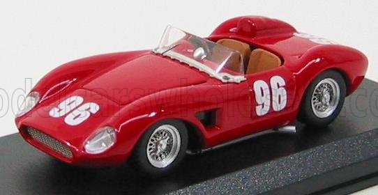 FERRARI 500trc Spider №96 Winner Targa Florio (1958) Tramontana - Cammarata, Red