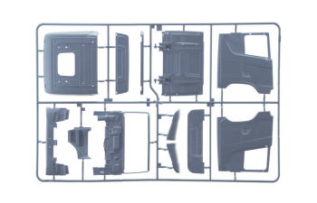 Сборная модель SCANIA S770 4x2 Tractor Truck 2-assi 2020