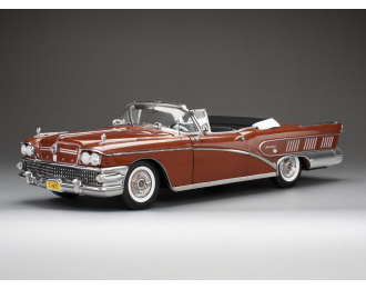 BUICK Limited Riviera Open Convertible (1958), garnet red