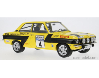 OPEL ASCONA A (night version) N 4 RALLY RAC LOMBARD 1975 WALTER ROHRL - CHRISTIAN GEISTDORFER 