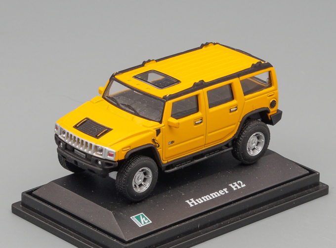 HUMMER H2, yellow