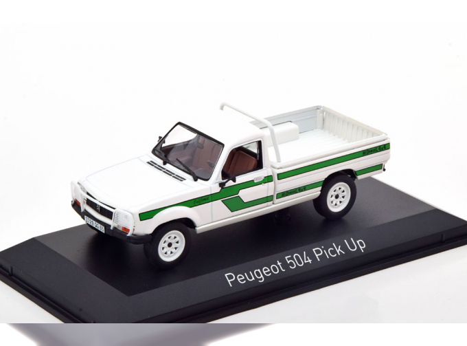 PEUGEOT 504 Dangel 4x4 PickUp (1985), white