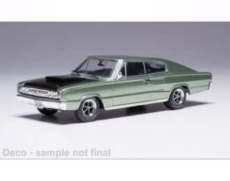 DODGE Charger (1967), light green