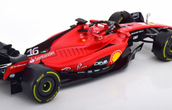 FERRARI F1 Sf-23 Team Scuderia Ferrari №16 Season (2023) Charles Leclerc - Exclusive Carmodel, Red Black