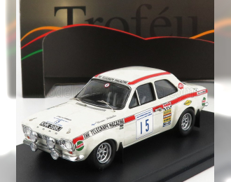 FORD Escort Mki N15 Rally Rac Lombard H.mikkola - G.palm (1970) , White Red