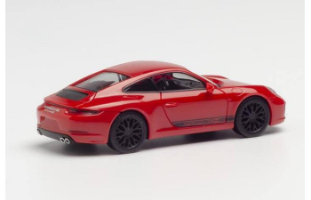 PORSCHE 911 Carrera 4S Coupe, red
