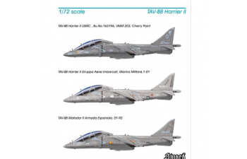 Сборная модель TAV-8B Harrier II