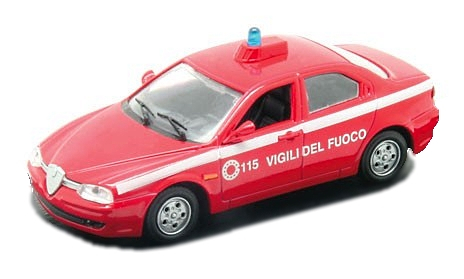 ALFA ROMEO Fire Command Car, Kolekcia Wozow Strazackich 56