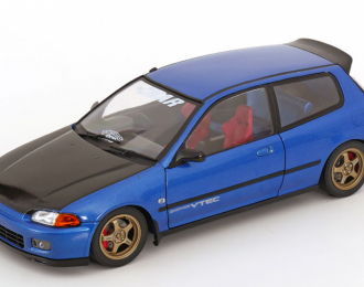 HONDA Civic (eg6) Sir Ii Works (1991), Pearl Blue Black cobalt blue