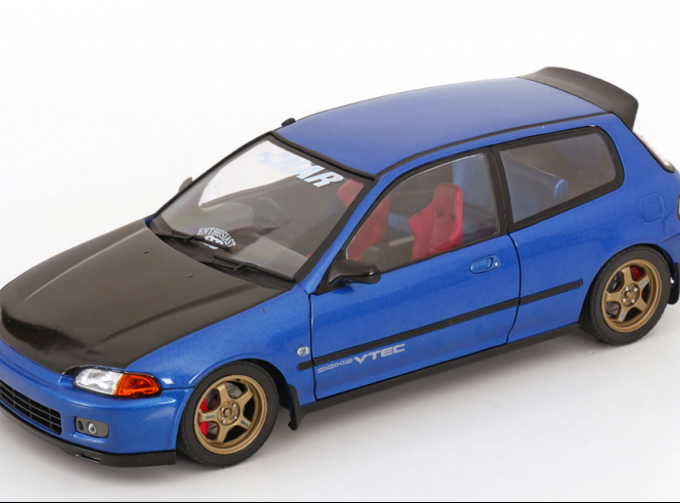 HONDA Civic (eg6) Sir Ii Works (1991), Pearl Blue Black cobalt blue