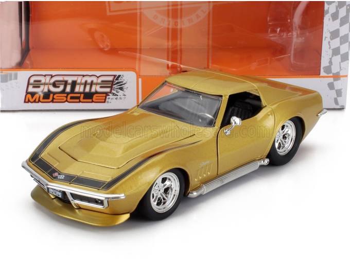 CHEVROLET Corvette Zl1 Stingray Coupe (1969), Gold Met