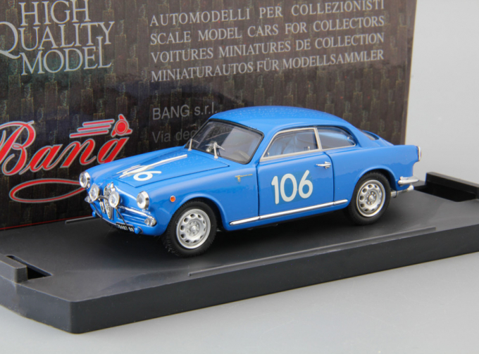 ALFA ROMEO Giulietta Sp. 1T Mille Miglia #106, blue