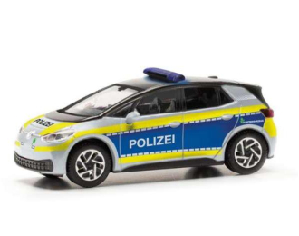 VOLKSWAGEN ID.3 *Polizei Hamburg*, silver/blue/yellow