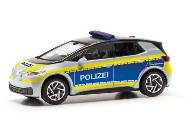 VOLKSWAGEN ID.3 *Polizei Hamburg*, silver/blue/yellow