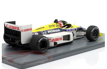 WILLIAMS FW11 №6 Winner Brazil GP Formula 1 Nelson Piquet  (1986)