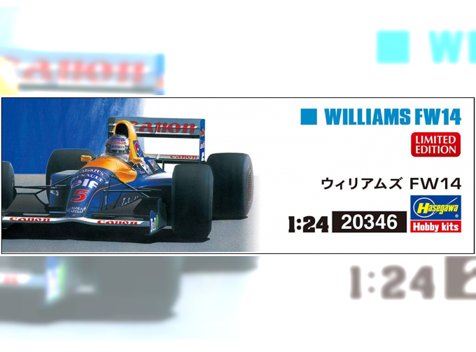 Сборная модель Williams FW14