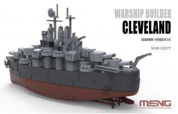 Сборная модель Warship Builder Cleveland