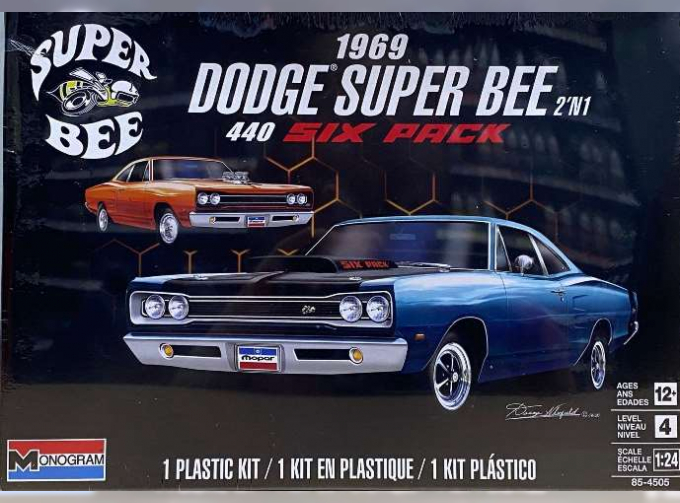 Сборная модель Dodge Super Bee 1969