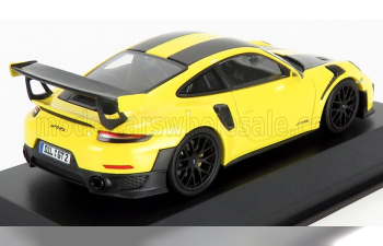 PORSCHE 911 991-2 Gt2 Rs Weissach Package Coupe 2018, Yellow Black