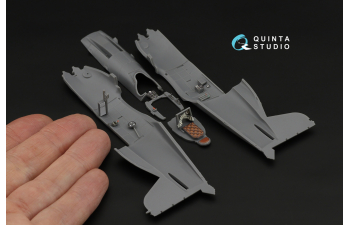 3D Декаль интерьера кабины Boeing F4B-4 (Clear Prop)