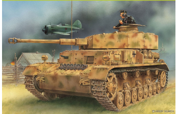 Сборная модель Pz.Kpfw.IV Ausf.D mit 7.5cm Kw.K.40 L/43