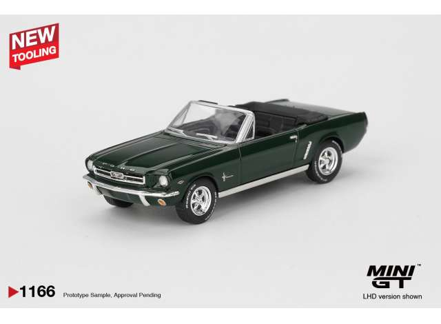 Ford Mustang Convertible, highland green 1964