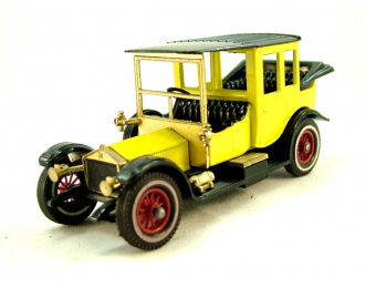 ROLLS-ROYCE Silver Ghost Landaulette (1912),  Models of Yesteryear 1:48, желтый с черным