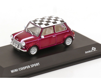 MINI Cooper Sport (1997), purple-metallic white black