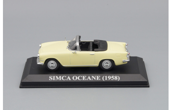 SIMCA Oceane 1958, light yellow