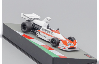 WILLIAMS F1 Fw04 #21 Season (1975) Jacques Laffite, Red White