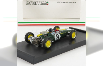 LOTUS F1 25 №8 Winner Italy Gp Jim Clark (1963) World Champion - With Driver Figure, Green