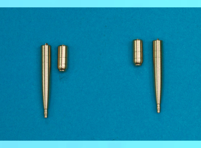 Металлические стволы 2 x 20mm Hispano cannons