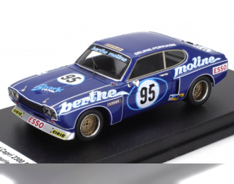 FORD Capri 2600 Rv 3.0l V6 Team Shark №95 24h Le Mans (1975) Jean Claude Guerie - Dominique Fornage, Blue