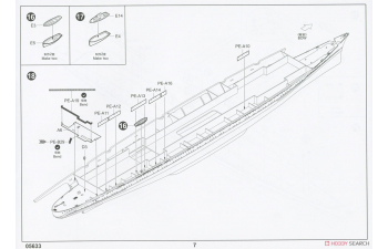 Сборная модель Aircraft Carrier Weser