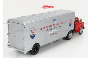 GMC Truck Team John Edgar Enterprises Inc. Maserati Car Transporter, Red Silver