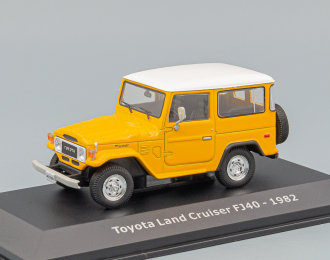 TOYOTA Land Cruiser FJ40 (1982), yellow white