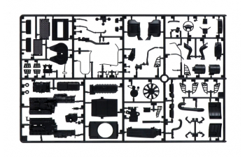 Сборная модель IVECO FIAT S-way S460 Magirus Tractor Truck 2-assi 2022