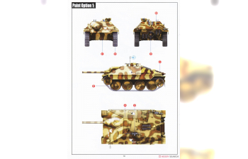 Сборная модель Jagdpanzer38(t)Hetzer ранняя модель