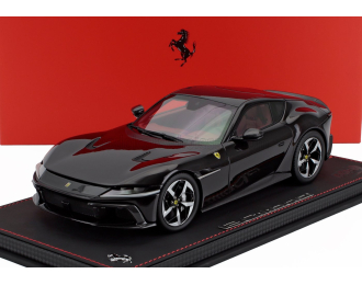 FERRARI 12cilindri Coupe V12 830cv (2024) - Con Vetrina - With Showcase, Nero Purosangue - Black